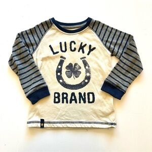 Lucky Brand Boys Long Sleeve Top Size 4T